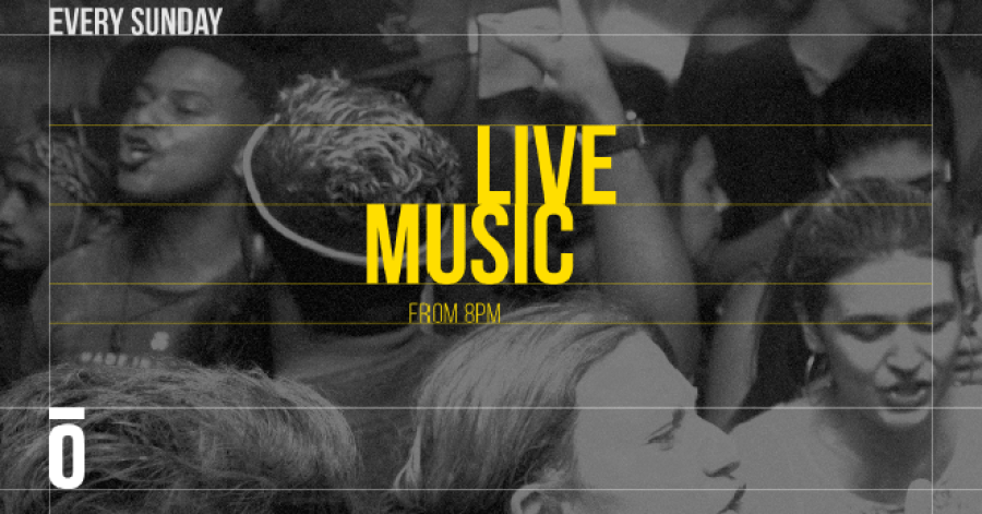 LIVE MUSIC — SUNDAYS, 8PM