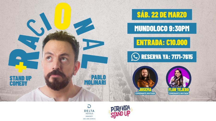 Show + Racional, Unipersonal de Pablo Molinari