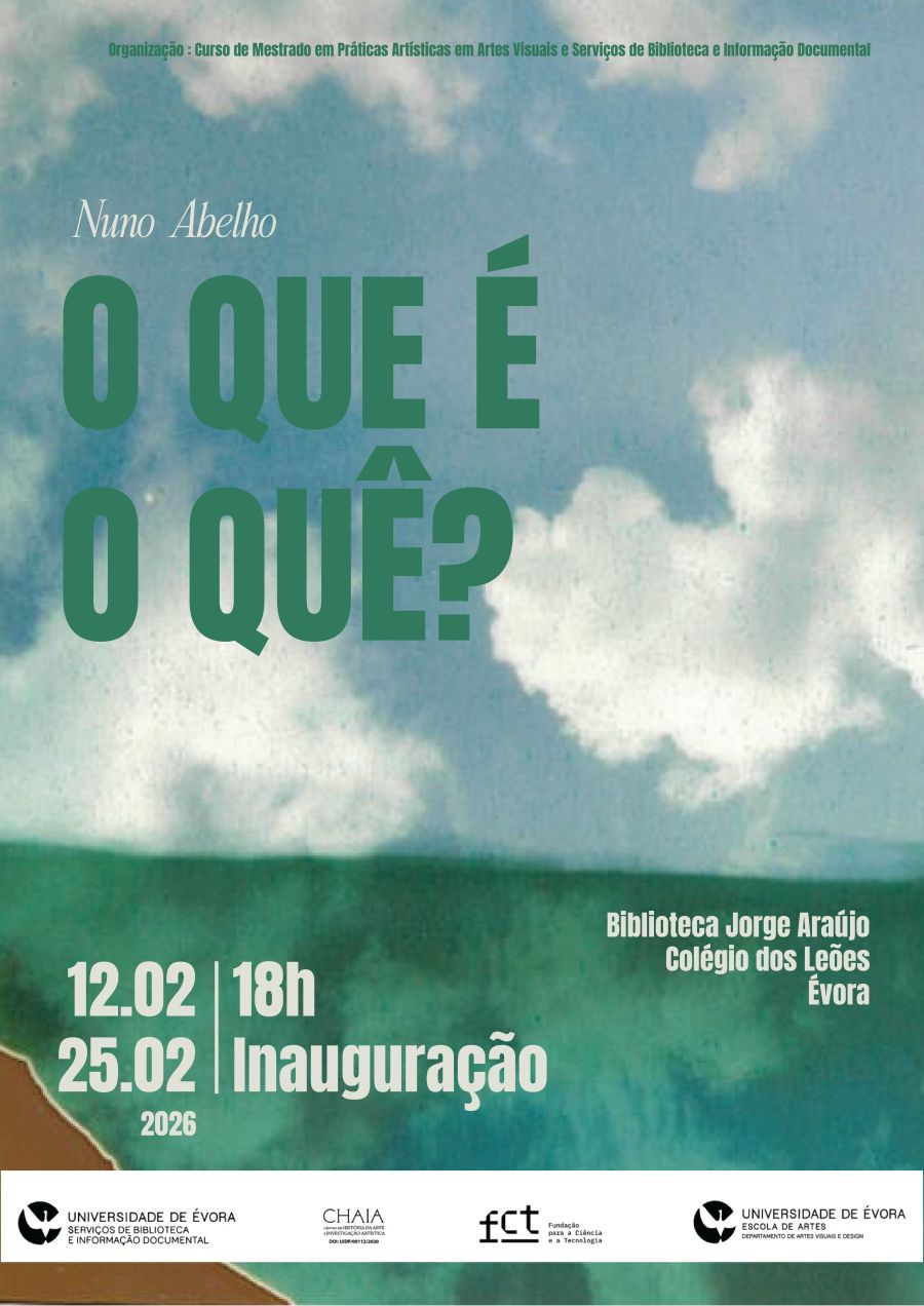 Exposição 'O QUE É O QUÊ?' de Nuno Abelho