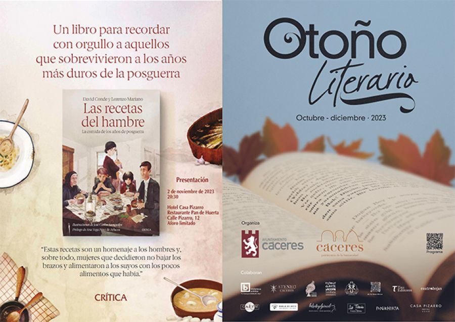 Presentación libro: 'Las recetas del hambre' - Otoño Literario de Cáceres