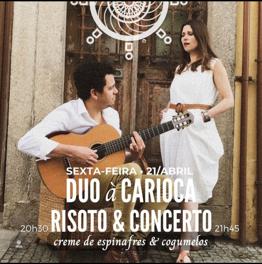 DUO À CARIOCA • Risoto & Concerto com Walter Lopes e Gabriela Kozyra