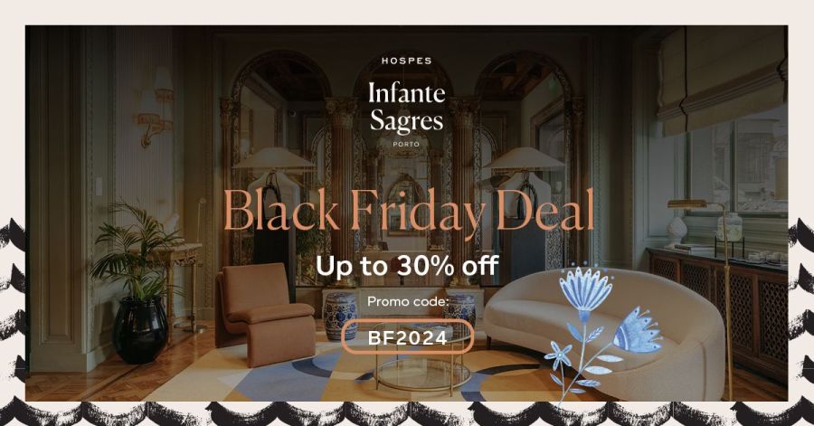 Celebre a Black Friday no Hospes Infante Sagres