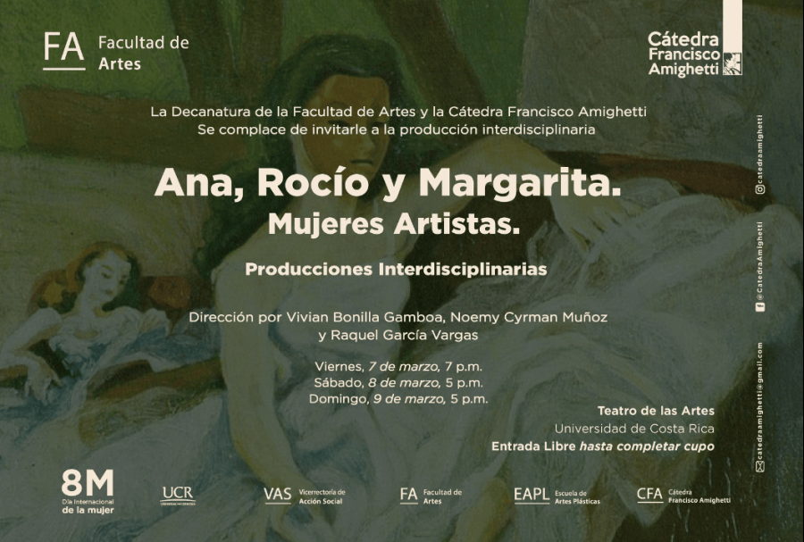Ana, Rocío y Margarita. Mujeres Artistas 