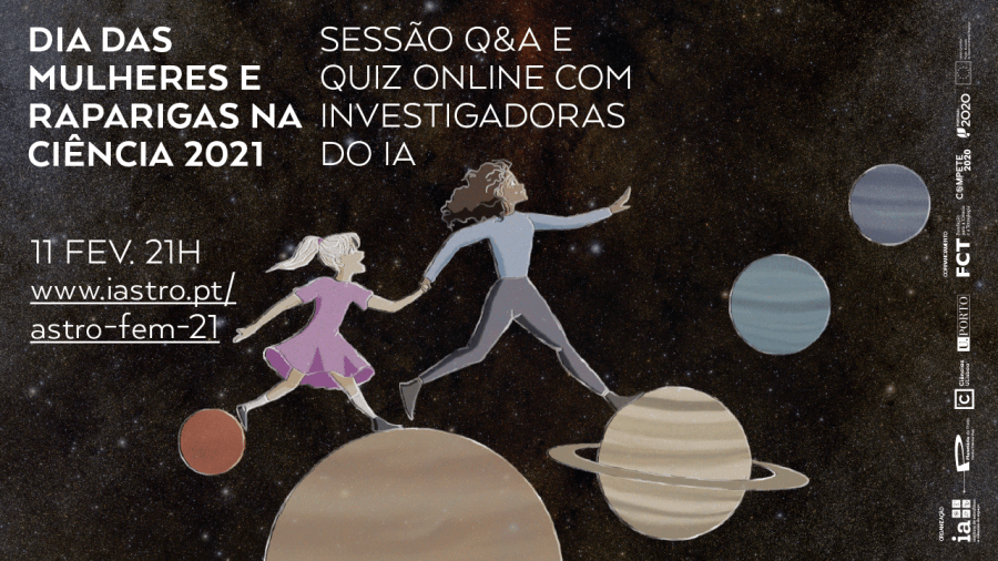 Astronomia no Feminino: Dia Internacional das Mulheres e Raparigas na Ciência