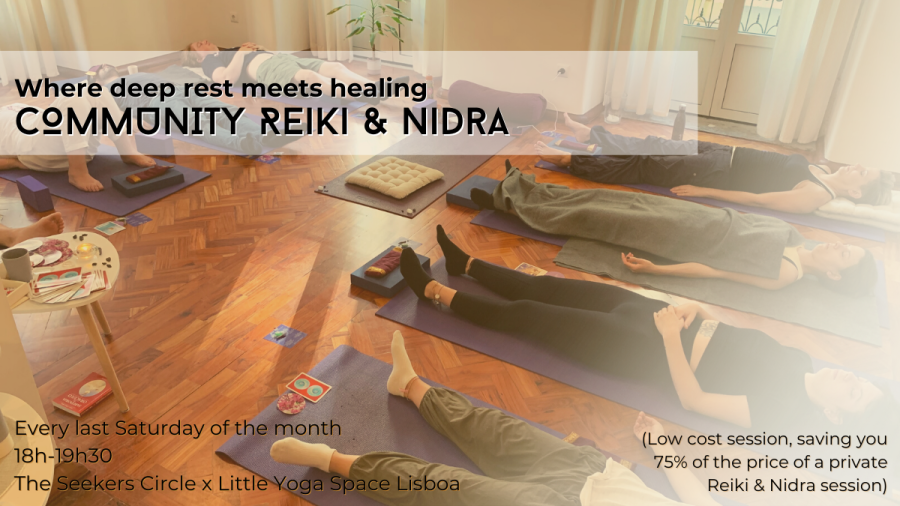 Community Reiki & Nidra (low cost, saving you 75% of the full price)