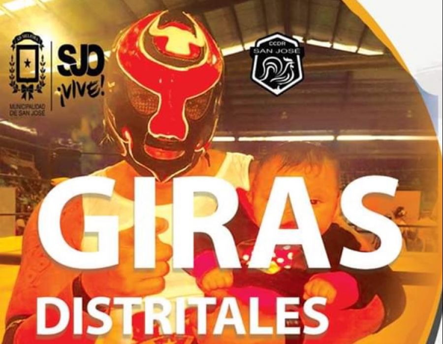 Giras distritales. Luchamanía