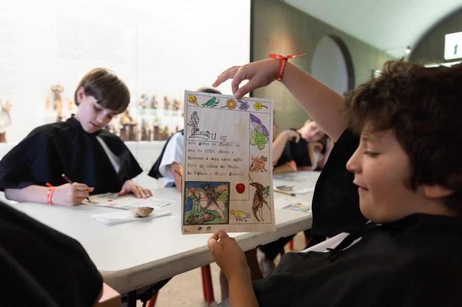 Oficina para famílias • Scriptorium