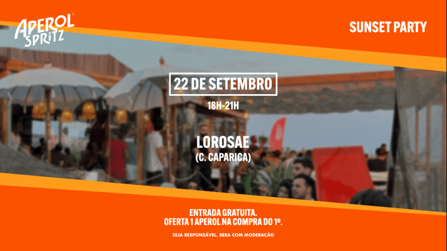 Aperol Spritz – Sunset Party Lorosae (C. Caparica)