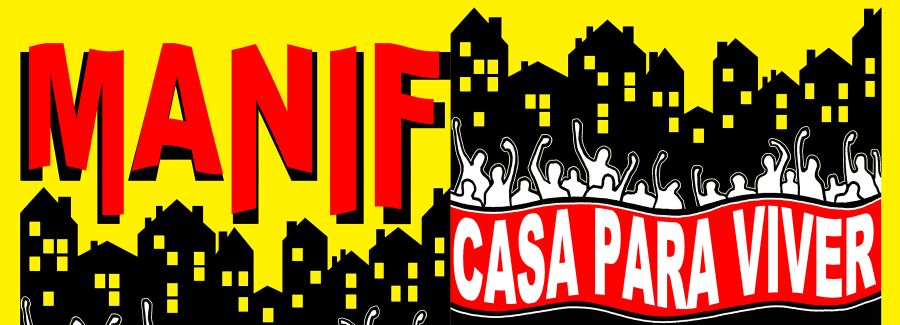 Manifestação 'Casa para Viver'