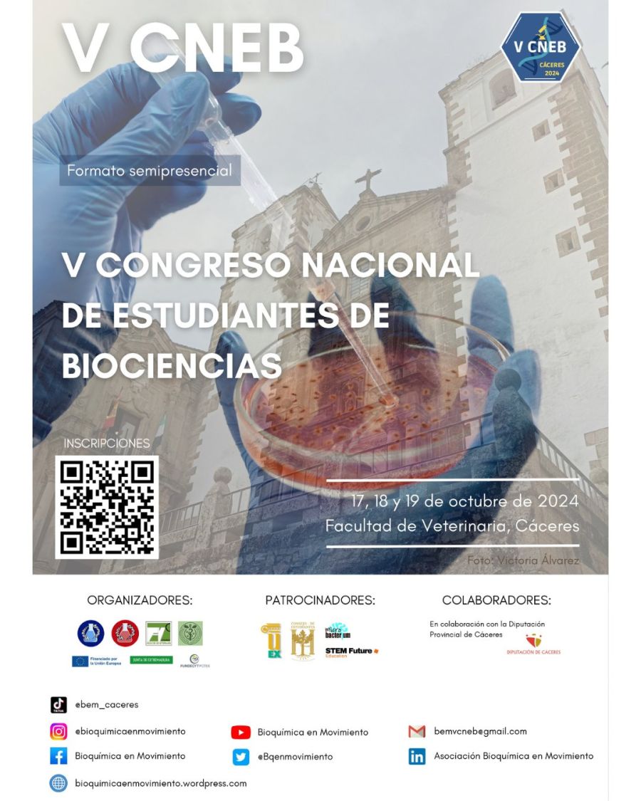 V Congreso Nacional de Estudiantes de Biociencias (CNEB