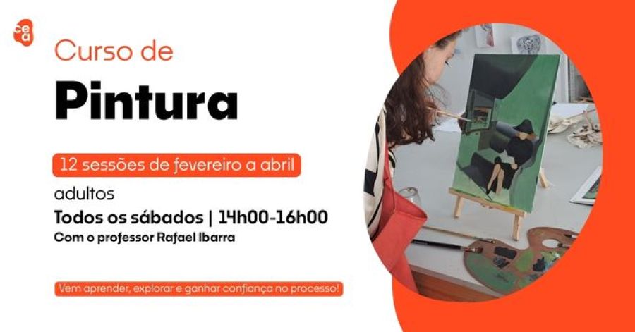 Curso de Pintura para adultos | Inscrições Abertas 