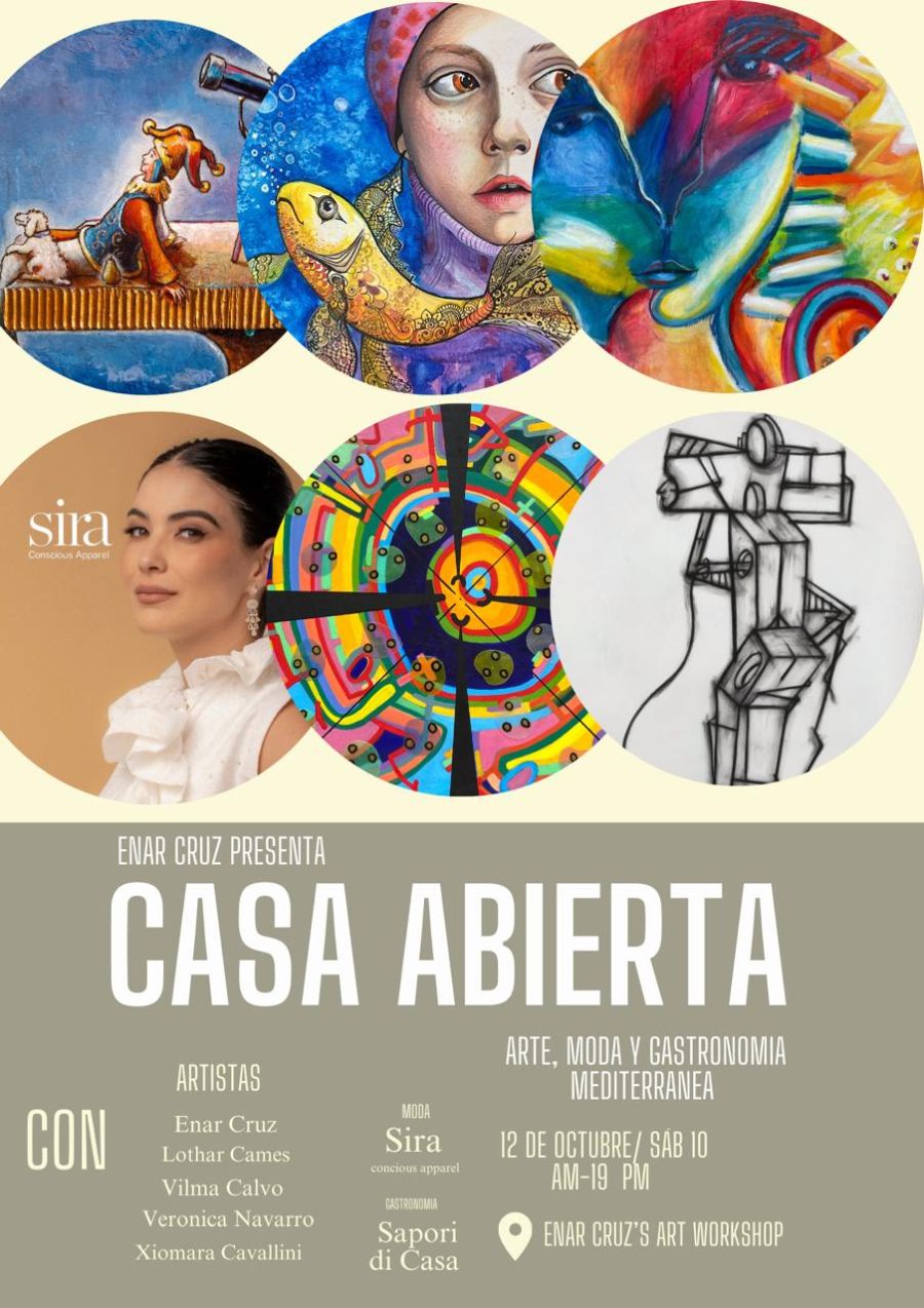 Casa Abierta. Taller de arte Enar Cruz 