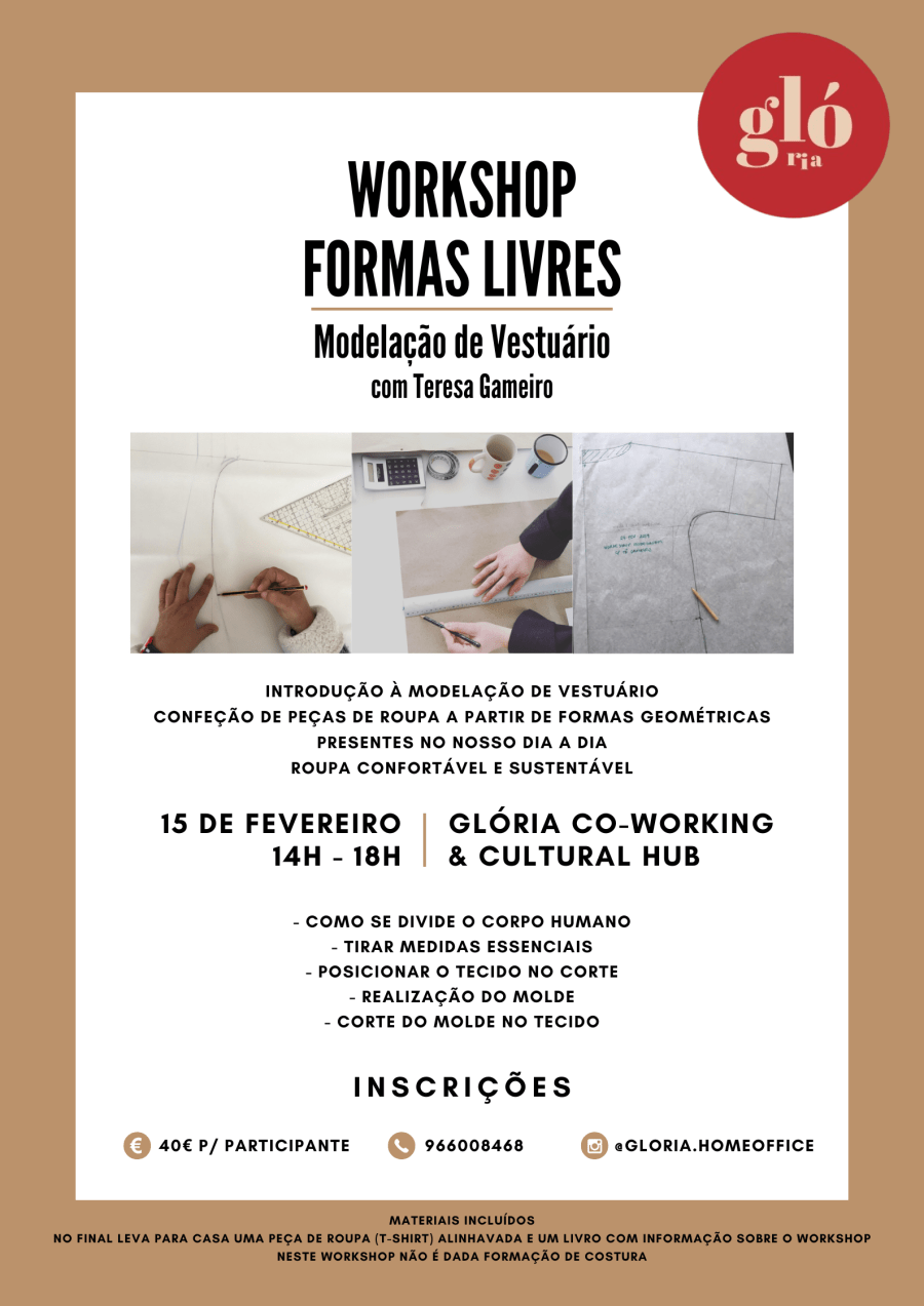 Workshop Modelação de Vestuário