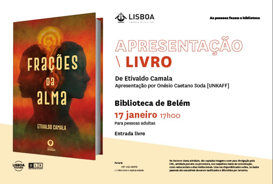 Frações da Alma | Apresentação de livro