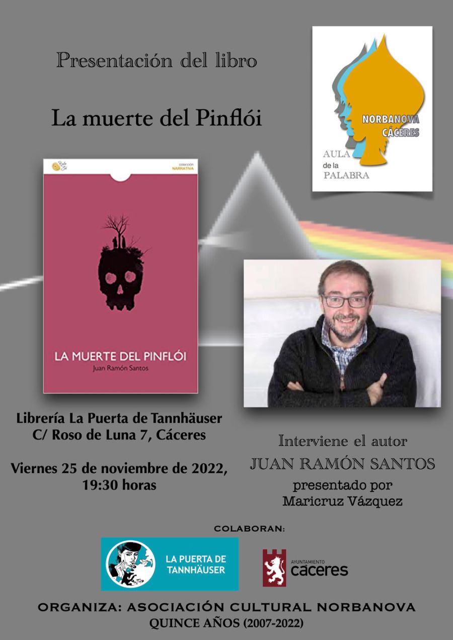 Juan Ramón Santos, presenta “La muerte del Pinflói” | III Edición Otoño Literario