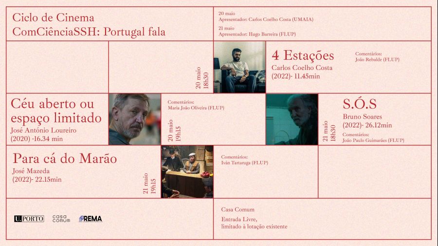 Ciclo de cinema ComCiênciaSSH: Portugal Fala