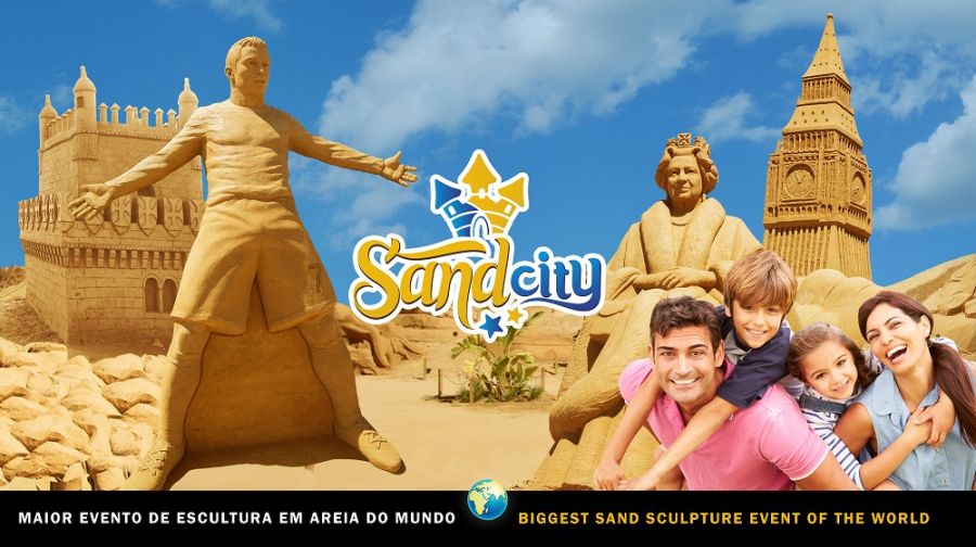 Sand City, o maior parque de esculturas de areia do mundo