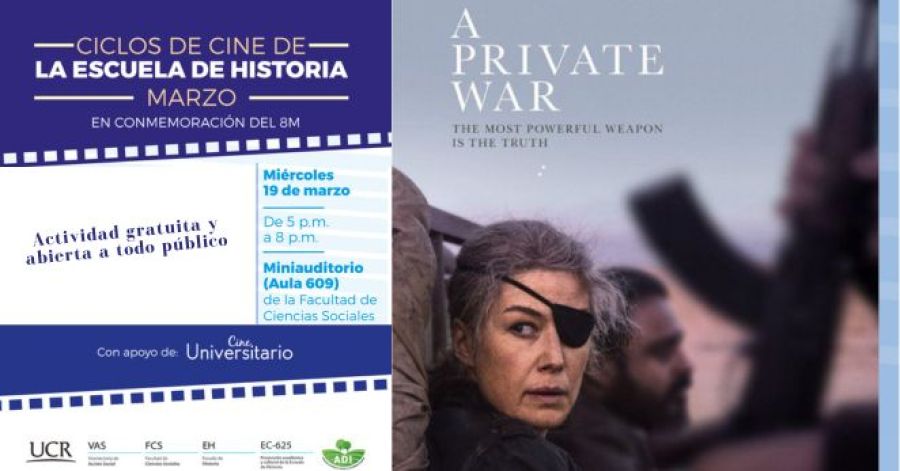 Cineforo de la película: A private war