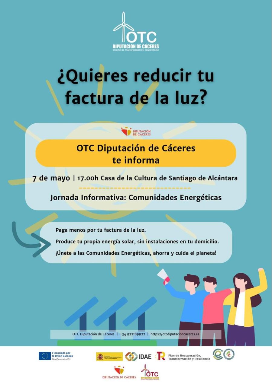 ¿Quieres reducir tu factura de la luz? | OTC Diputación de Cáceres te informa