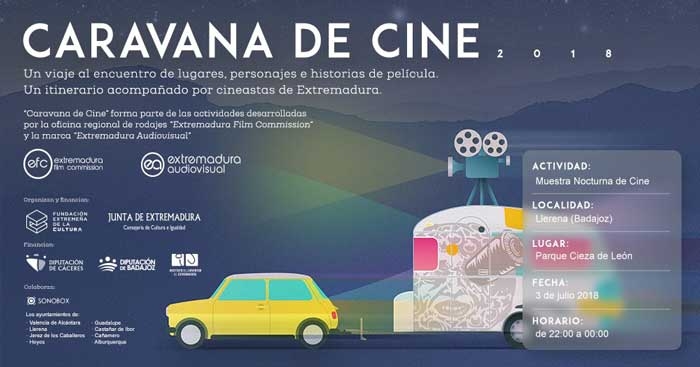  Muestra Nocturna de Cine en Llerena // CARAVANA DE CINE