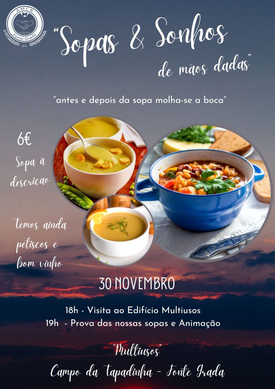 Sopa & Sonhos de mãos dadas