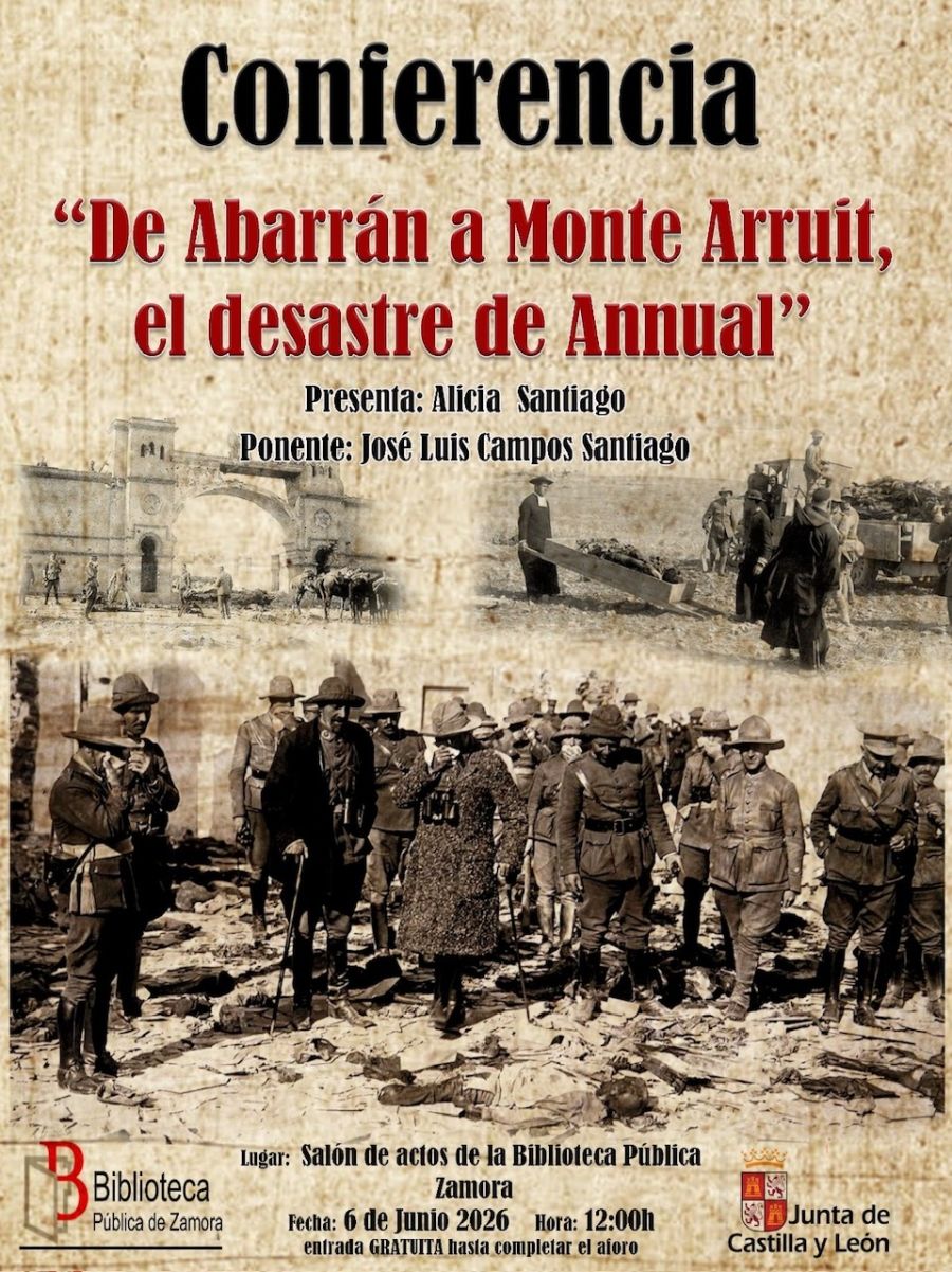 Conferencia 'De Abarrán a Monte Arruit, el desastre de Annual'