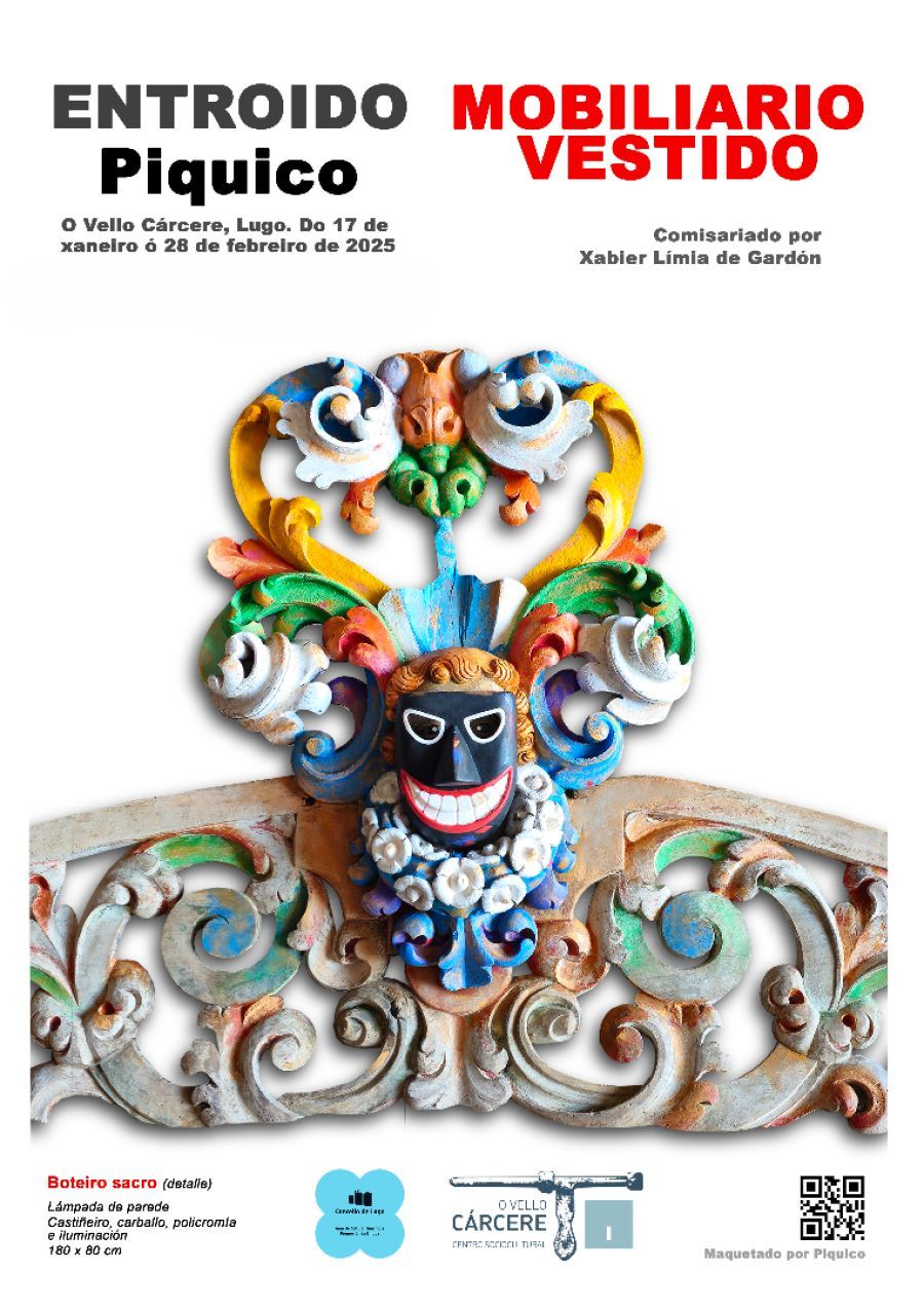 Exposición ENTROIDO, MOBILIARIO VESTIDO, ESCULTURA, de Ángel Manuel Rodríguez Romero 'Piquico'