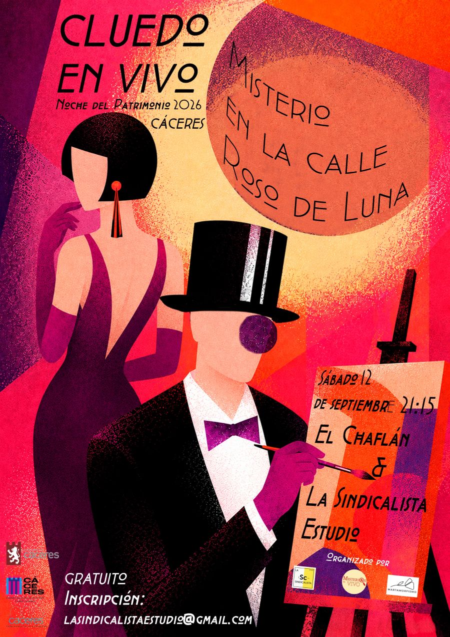 Cluedo en vivo: Misterio en la calle Pozo de Luna