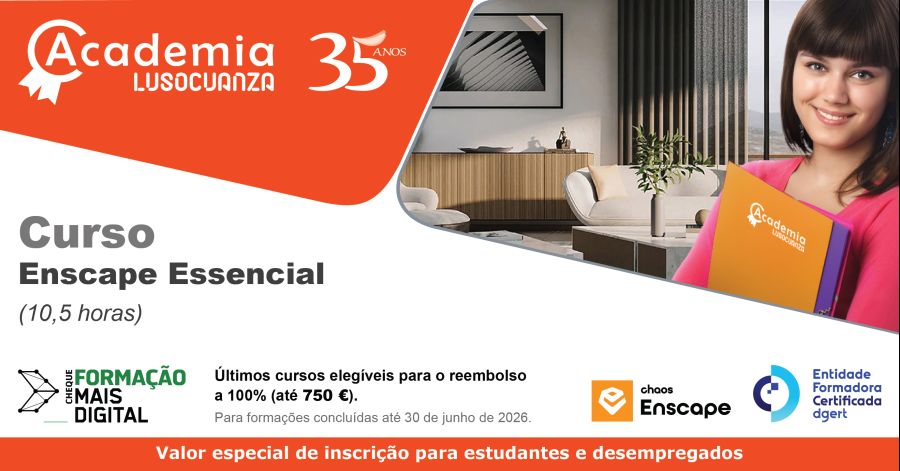 Academia Luso Cuanza - Curso Enscape 3D Essencial