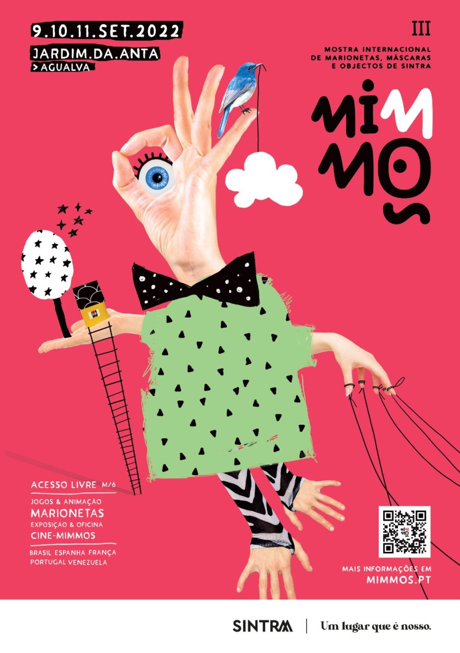 3ª Edição da MIMMOS - Mostra Internacional de Marionetas, Máscaras e Objectos de Sintra.