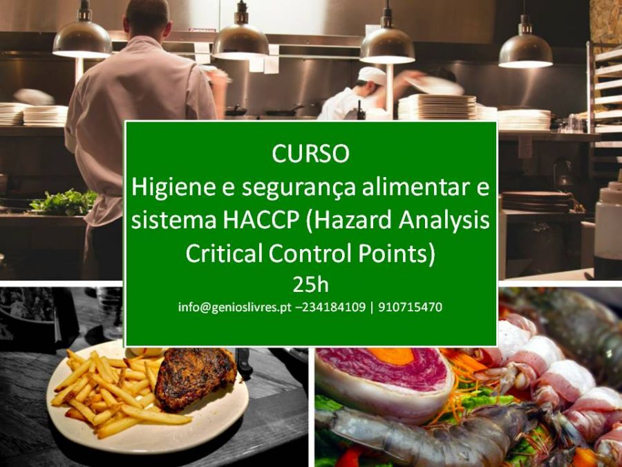 Curso de Higiene E Segurança Alimentar E Sistema Haccp (Hazard Analysis Critical Control Points).