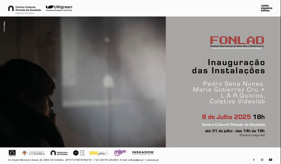 Inauguração de videoinstalações Fonlad