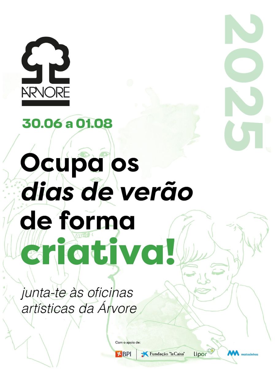 Verão na Árvore - Oficina de atividades artísticas para crianças e jovens
