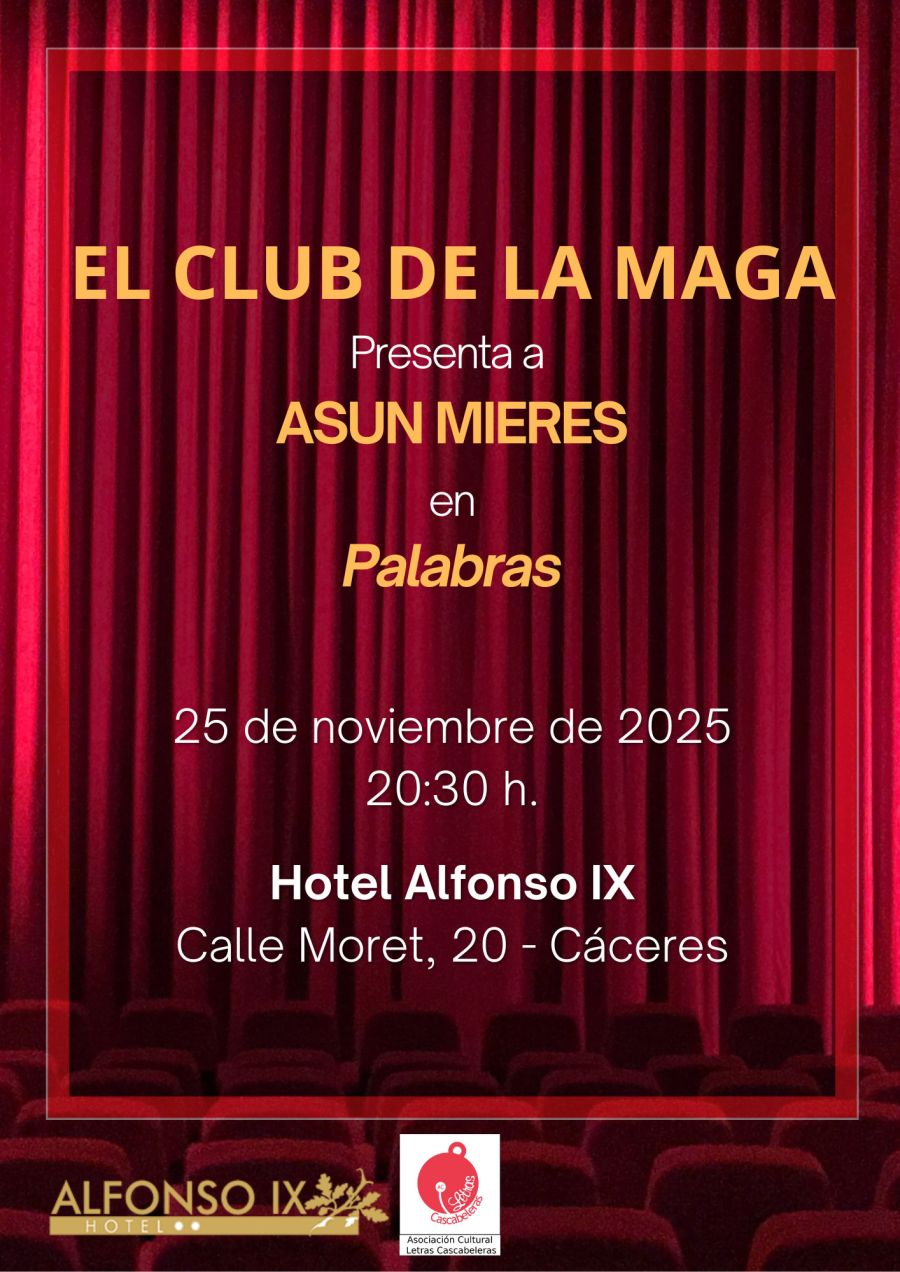 El Club de la Maga presenta a Asun Mieres en 'Palabras'