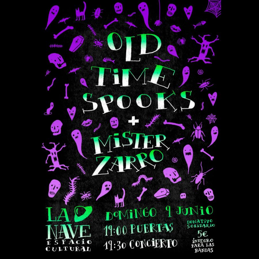 Old Time Spooks + Mr. Zarro 