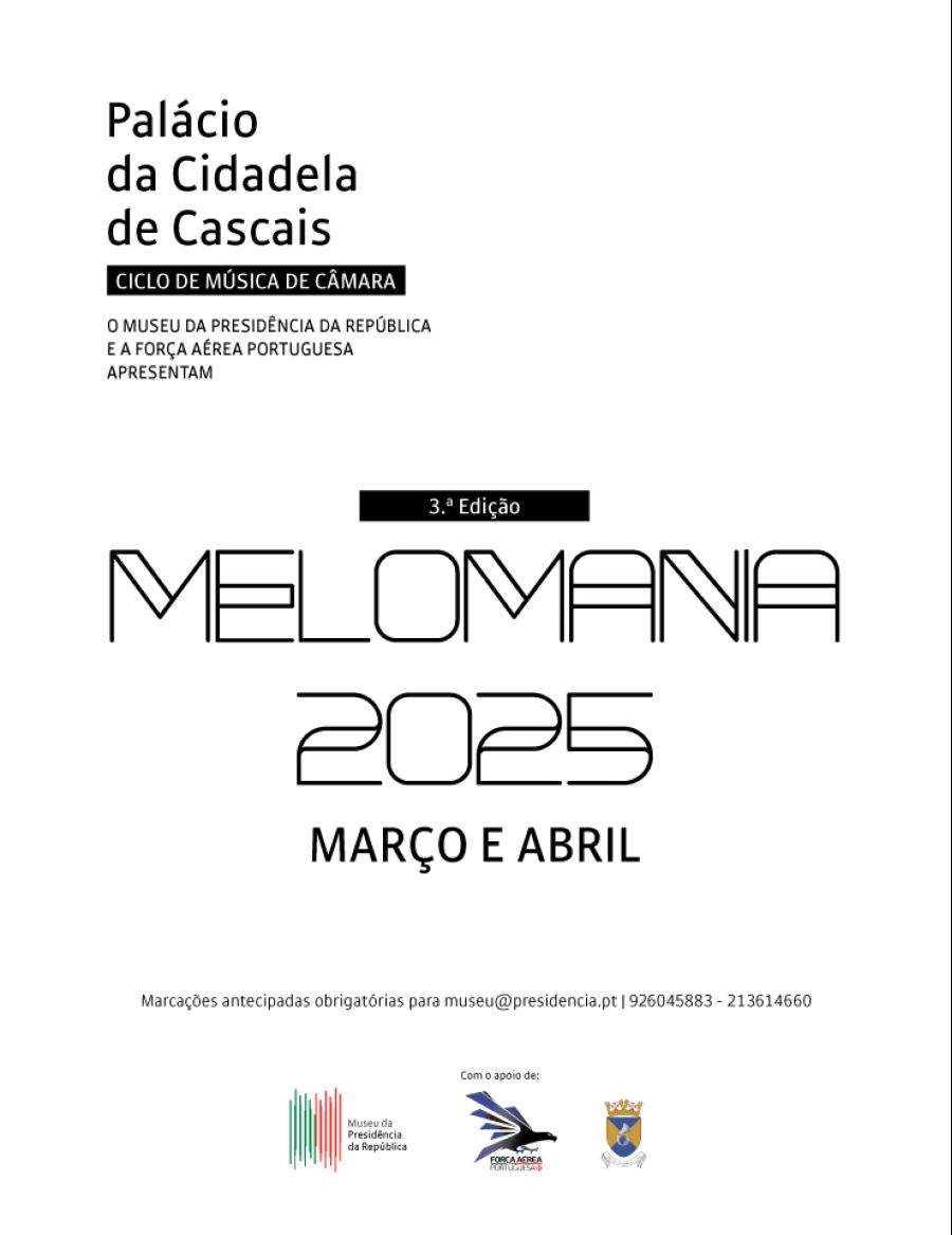 Melomania ao Domingo: Música no Palácio da Cidadela de Cascais