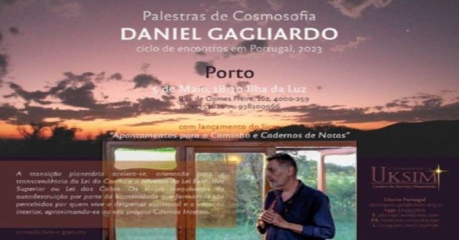 Conferência de Cosmosofia com Daniel Gagliardo