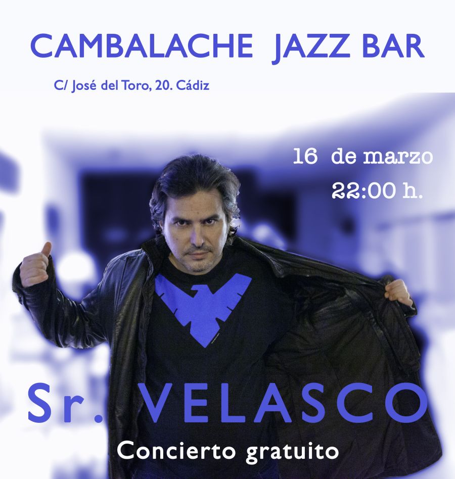 Concierto de Señor Velasco en Cádiz