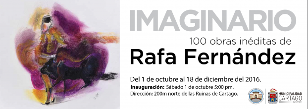 Imaginario, 100 obras inéditas de Rafa Fernández.