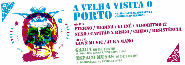 A Velha Capital visita o Porto (Coimbra Rap Sessions)