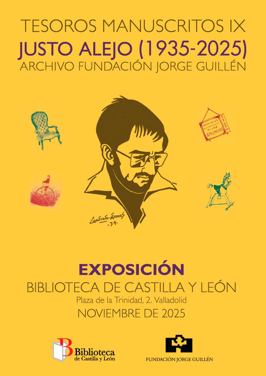 Exposición Tesoros manuscritos IX. Justo Alejo (1935-2025)