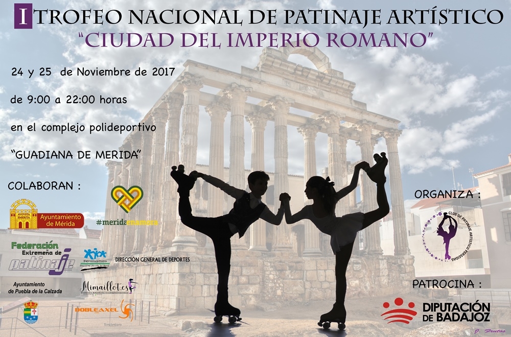 I Trofeo Nacional de Patinaje Artístico 'Ciudad del Imperio Romano'