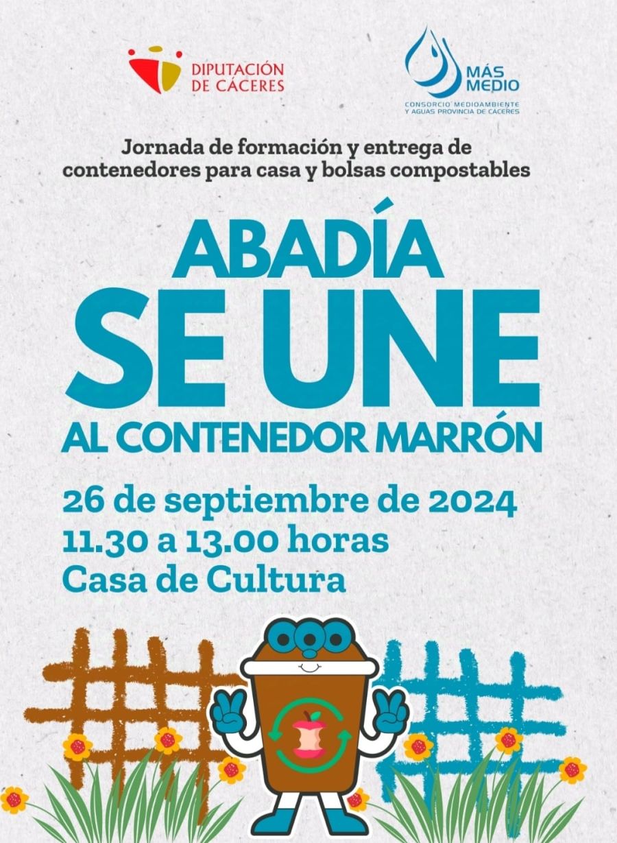 Abadía se une al contenedor marrón