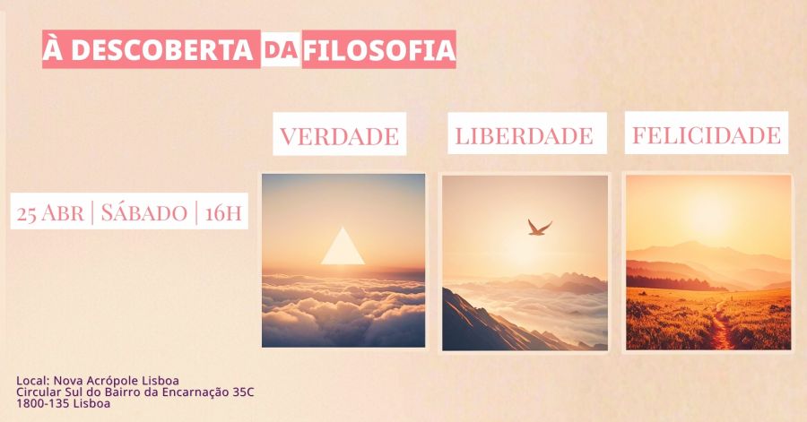 Ciclo | À descoberta da Filosofia - Verdade, Liberdade, Felicidade