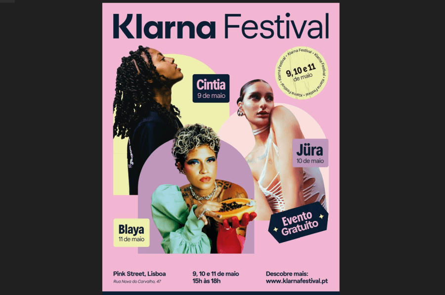 Klarna Festival | 9 a 11 Maio | Gratuito