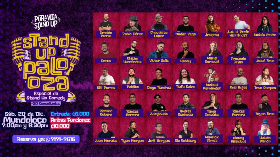 Standuppalooza Fiesta de Fin de Año
