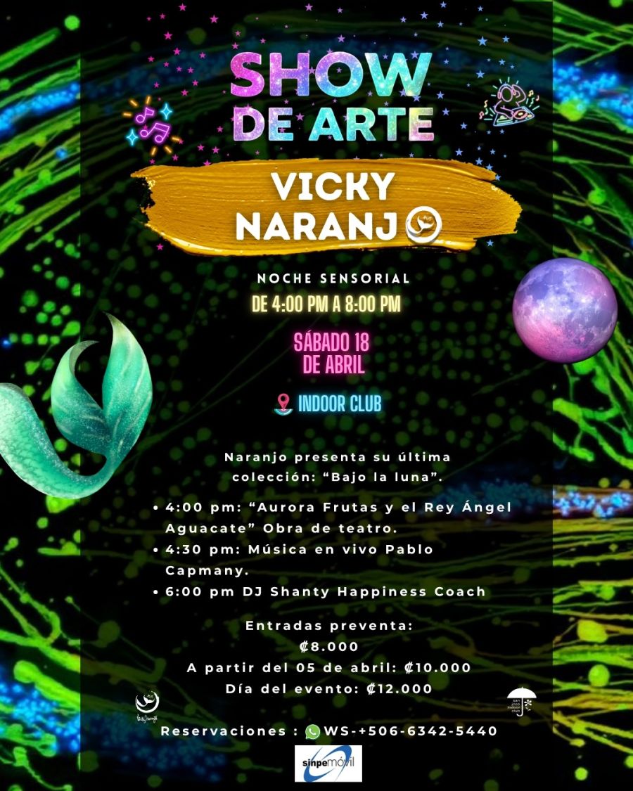 Art Show Expo, noche sensorial 