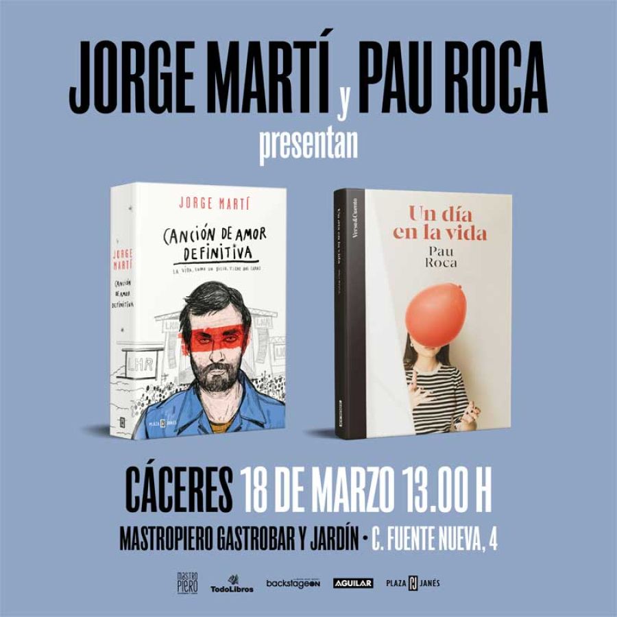 Presentación de los Libros de Jorge Martí y Pau Roca (La Habitación Roja)