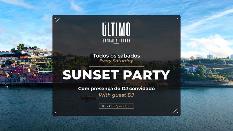 Sunset Party com DJ convidado