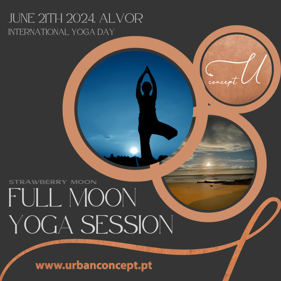 Sessão de Yoga na Lua Cheia / Full Moon Yoga Session